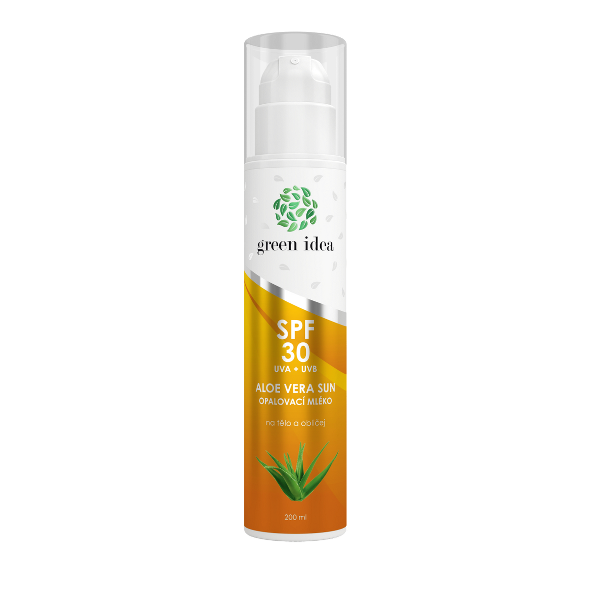 Green Idea Aloe Vera Opaľovacie mlieko SPF 30