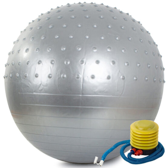 Gymnastická masážna lopta 55 cm s pumpičkou