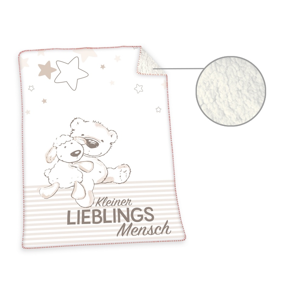Herding Detská Baránková deka Jonas Lieblings