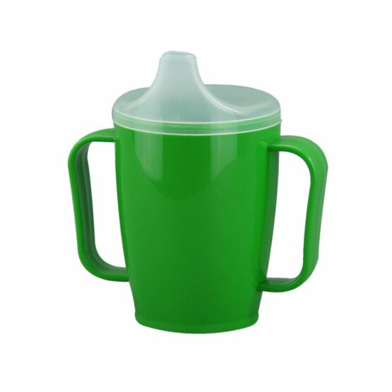 Hrnček s náustkom s dvoma viečkami 250 ml