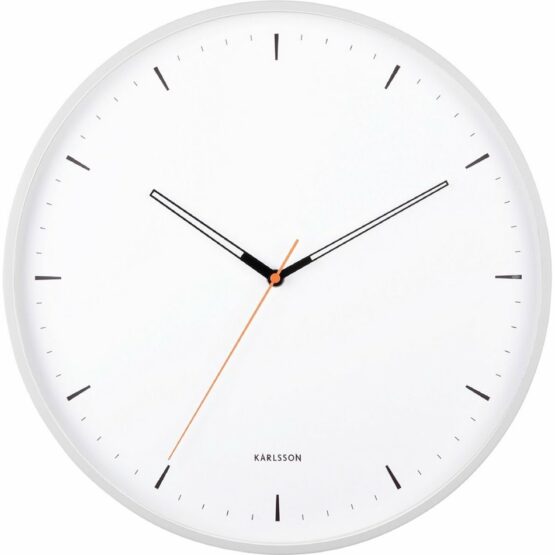 Karlsson 5940WH dizajnové nástenné hodiny 40 cm