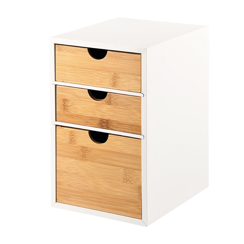 Kesper 58957 Organizér s 3 priehradkami bambus