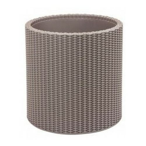 Keter Obal na kvetináč Cylinder Planter S béžová