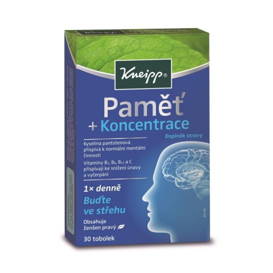 Kneipp Doplnok stravy Pamäť a koncentrácia