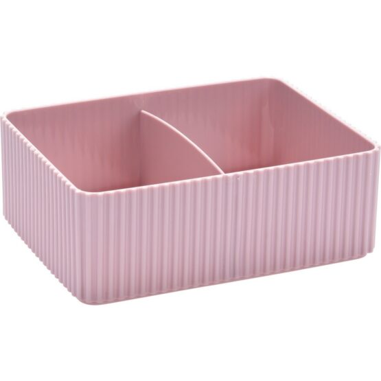 Kozmetický organizér Stripe ružová