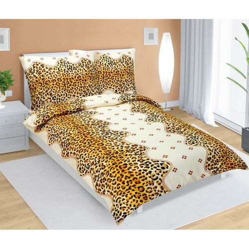 Bellatex Krepové obliečky Leopardí vzor