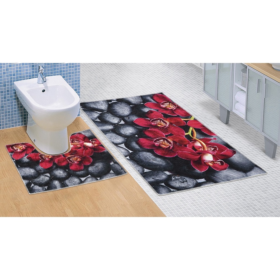 Bellatex Kúpeľňová predložka Orchidea 3D