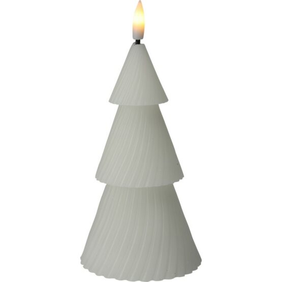 LED Sviečka Stromček biela