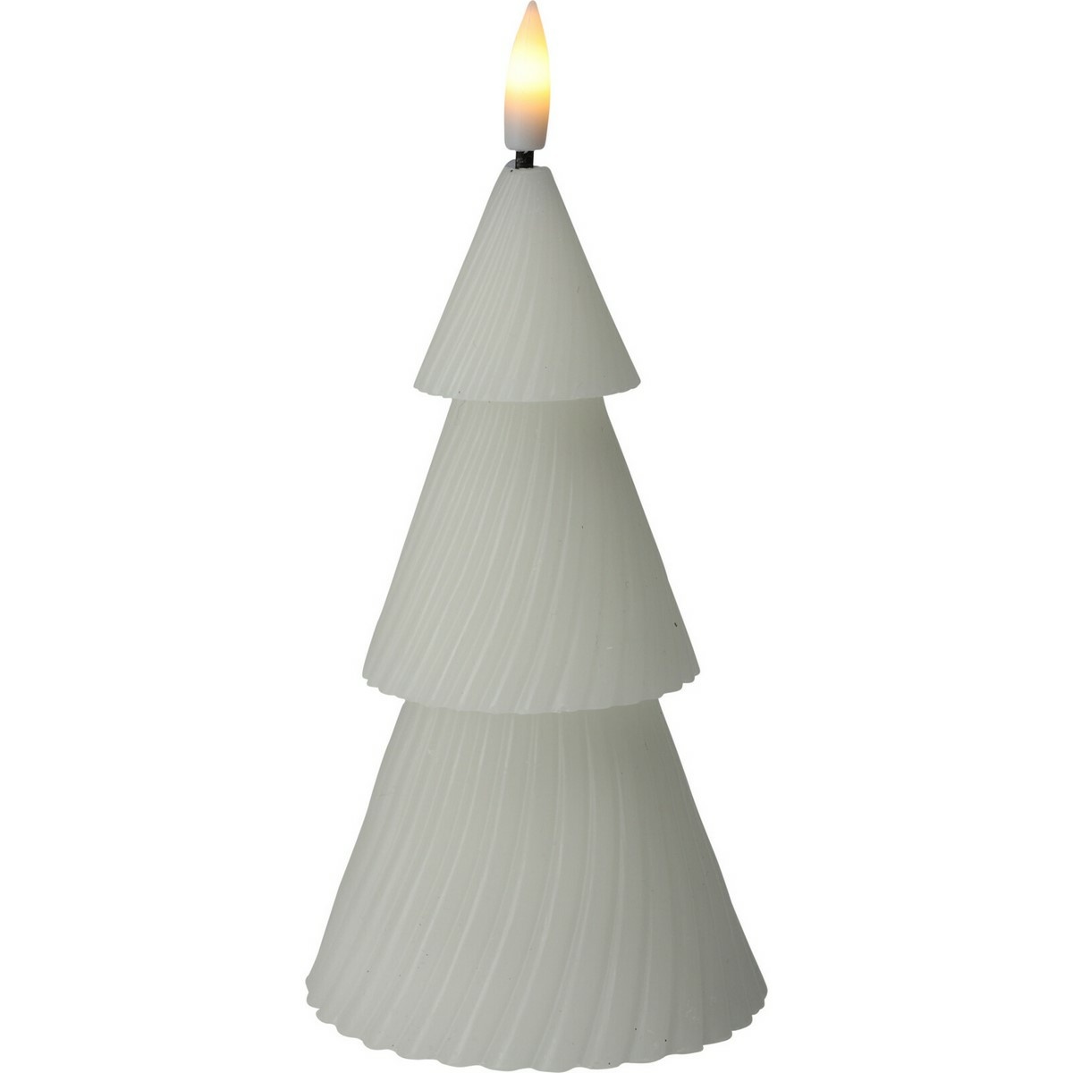 LED Sviečka Stromček biela