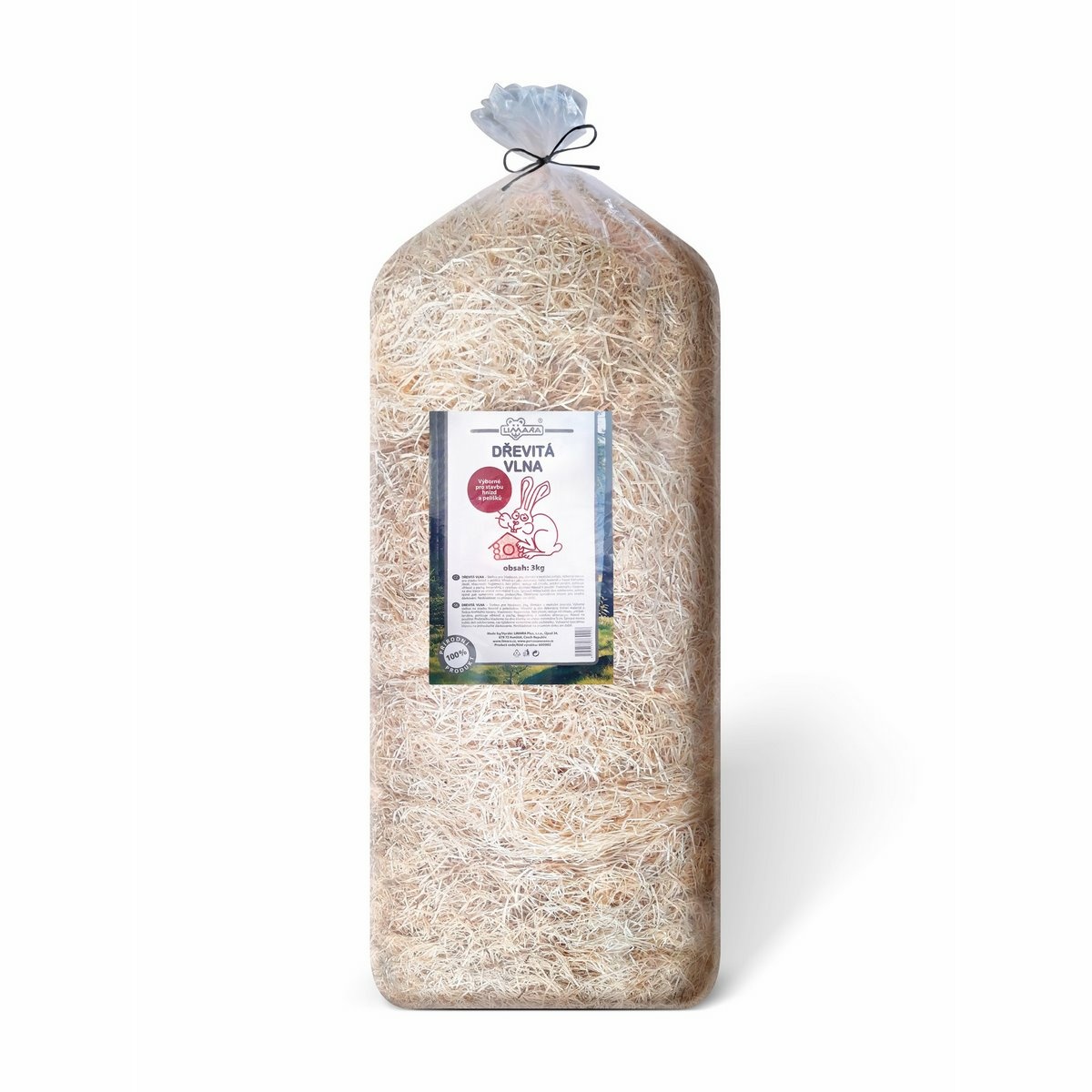 LIMARA Drevitá vlna 3kg