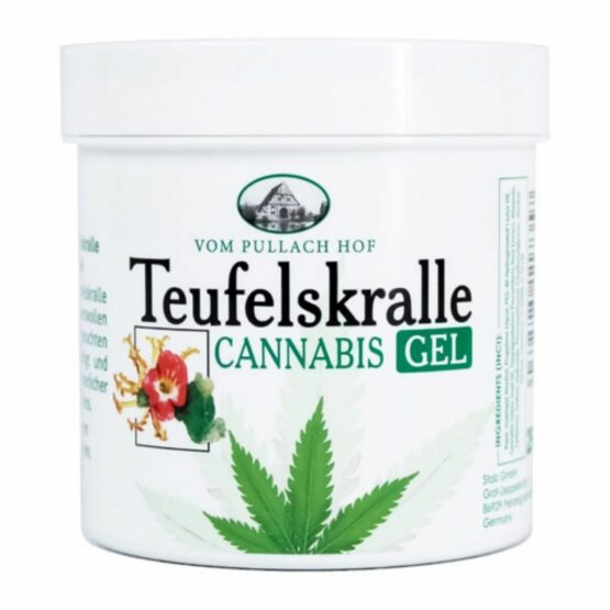 Masážny gél Čertov pazúr a Cannabis