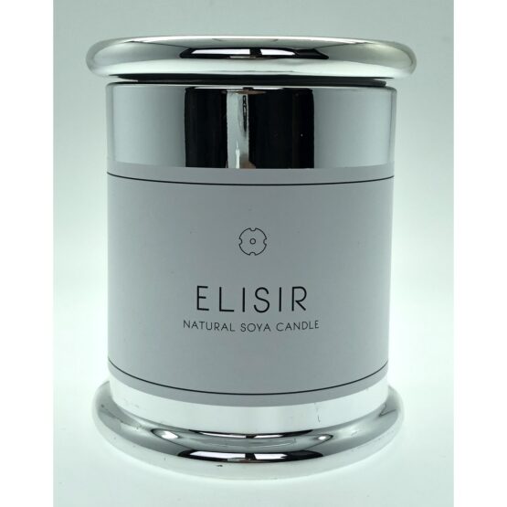 Maxxo Elisir Silver Dekoratívna sviečka