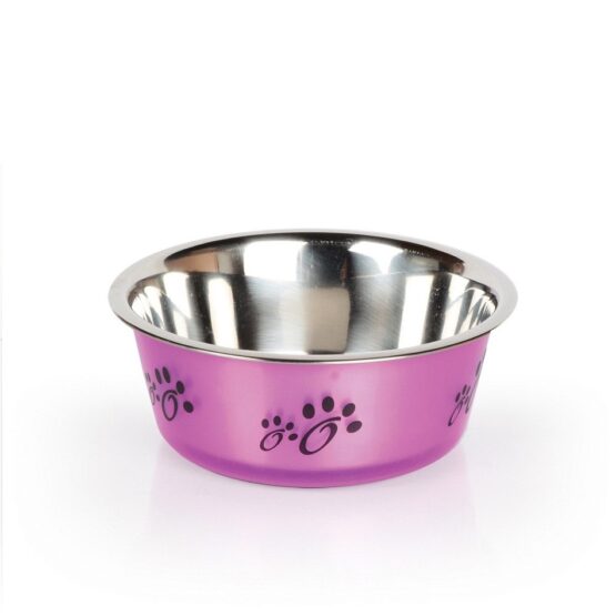 Miska pre psov Tommi Crystal pink