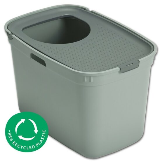 Moderna Toaleta pre mačky Top Cat zelená