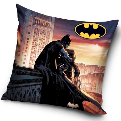 Carbotex Obliečka na vankúšik Batman sa Vracia