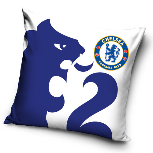 Carbotex Obliečka na vankúšik Chelsea FC Blue Lion