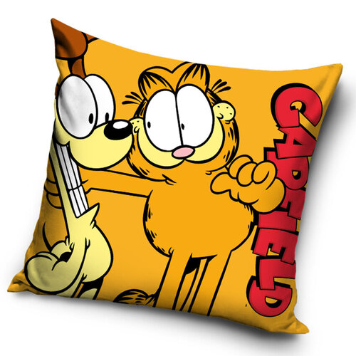 Carbotex Obliečka na vankúšik Garfield a kamarát Odie