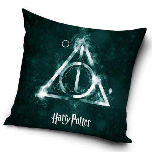 Carbotex Obliečka na vankúšik Harry Potter Relikvie Smrti