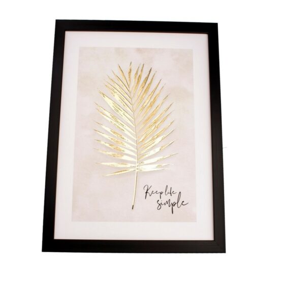 Obraz na plátne Gold leaf