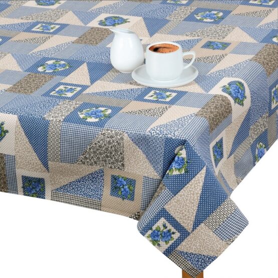 Bellatex Obrus EMA Patchwork modrá