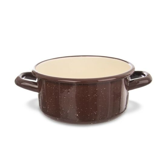 Orion Smaltovaný kastról Brown