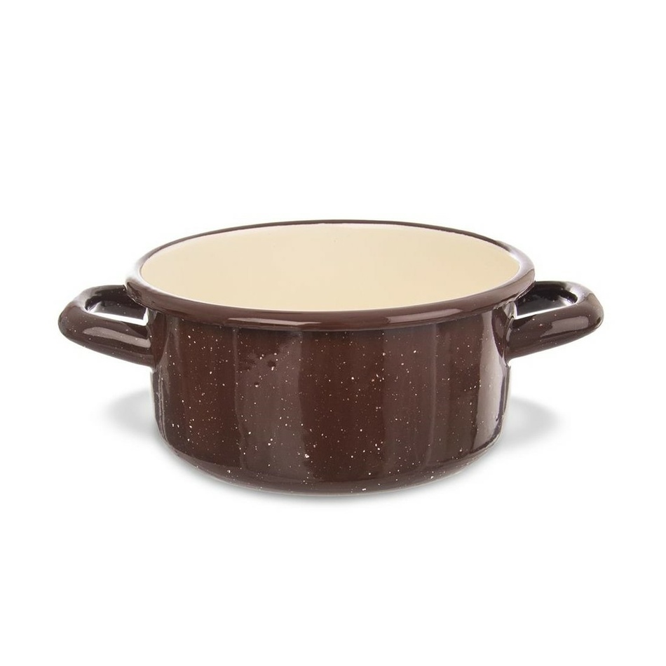 Orion Smaltovaný kastról Brown