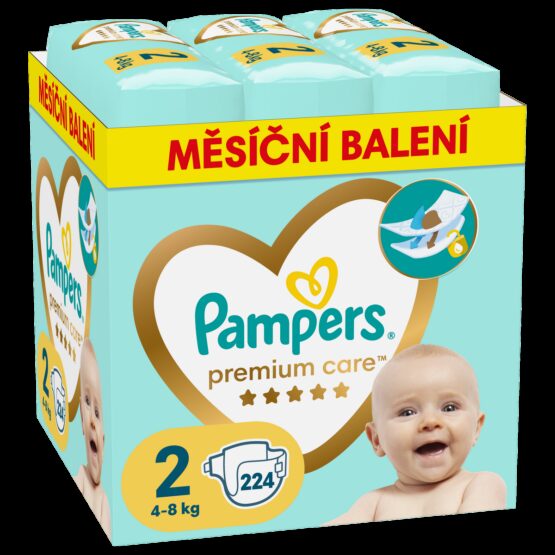 Pampers Plienky Premium Care 224 ks