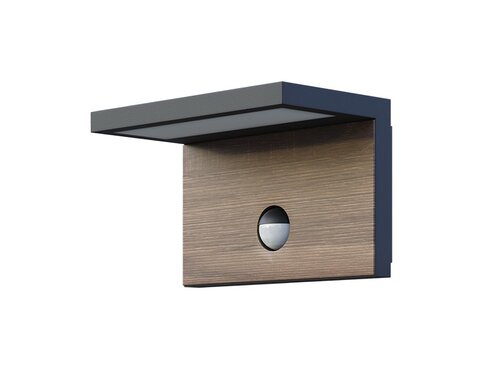 Panlux PN42300006 Záhradné LED nástenné svietidlo so senzorom Natura N S