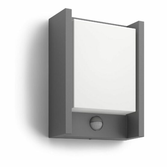 Philips Arbour UltraEfficient vonkajšie nástenné svietidlo so senzorom LED 3