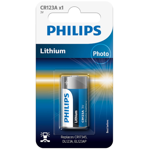 Philips Batéria CR123A 3 V