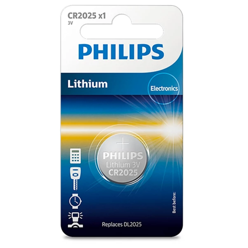 Philips Batéria CR2025 3 V