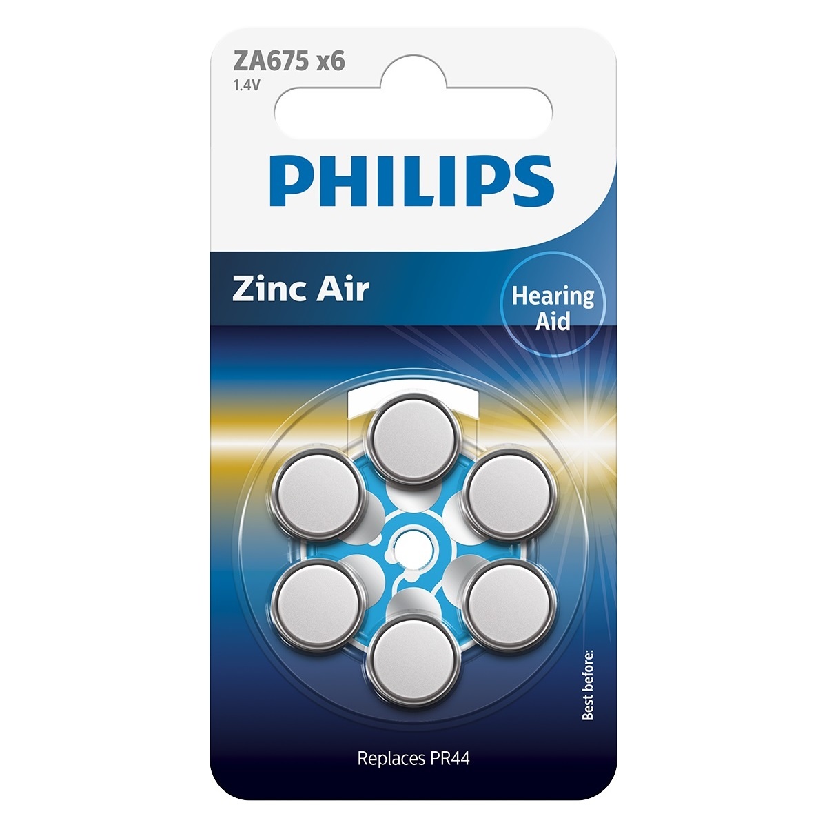 Philips Batéria do načúvadiel ZA675 1