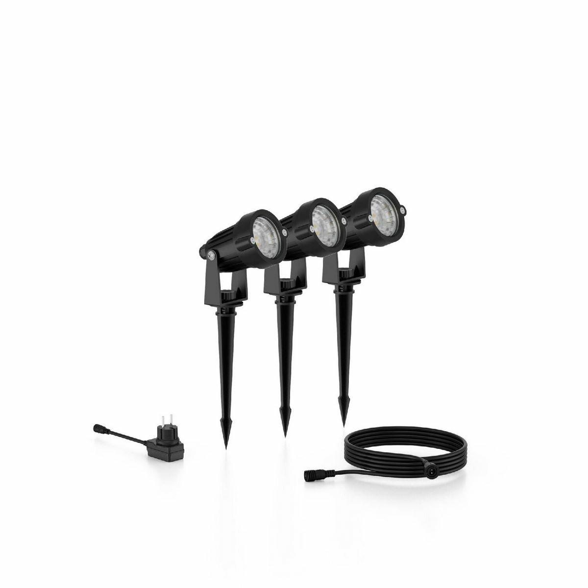 Philips Caper GardenLink vonkajšie nízkonapätové​ zemné svietidlo 3x LED 1