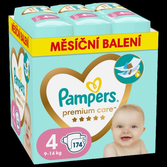 Plienky Pampers Premium Care 174 ks