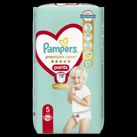 Plienky Pampers Premium Care Pants 52 ks