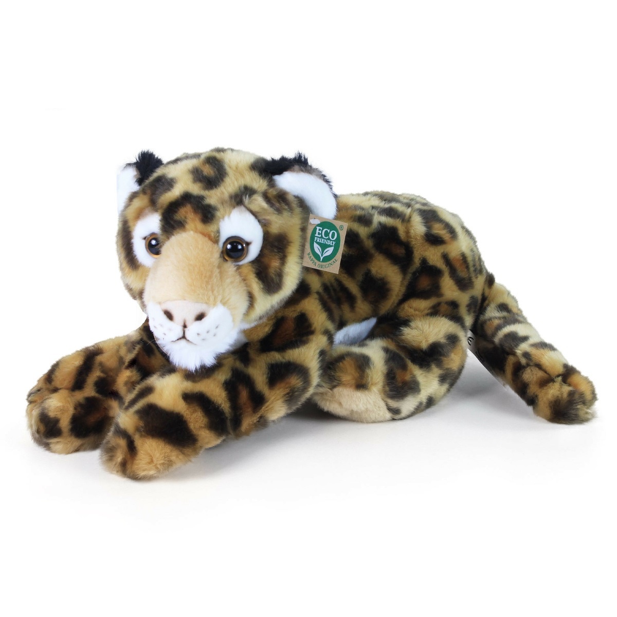 Plyšový leopard ležiaci 40 cm ECO-FRIENDLY