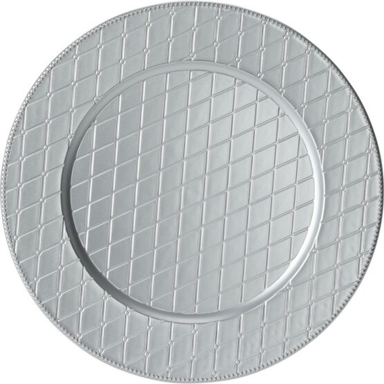 Podložka pod tanier Silver Rhombus