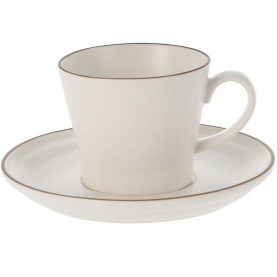 Porcelánová šálka s podšálkou