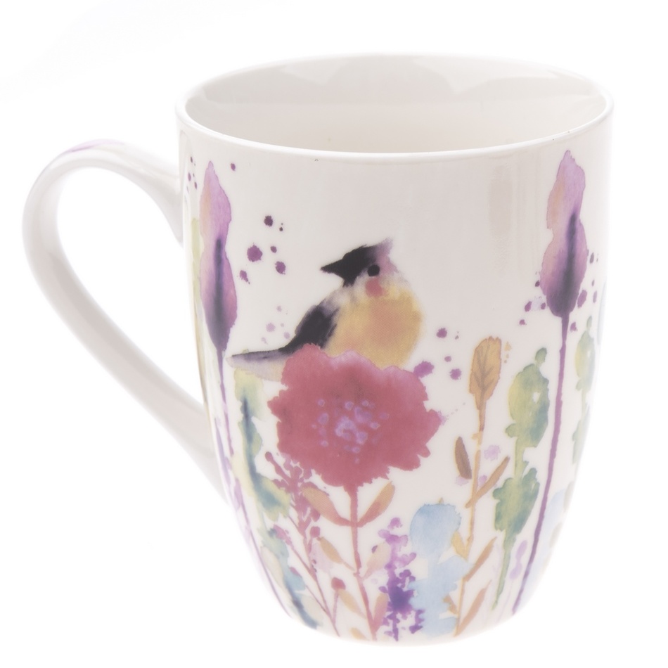 Porcelánový hrnček Bird