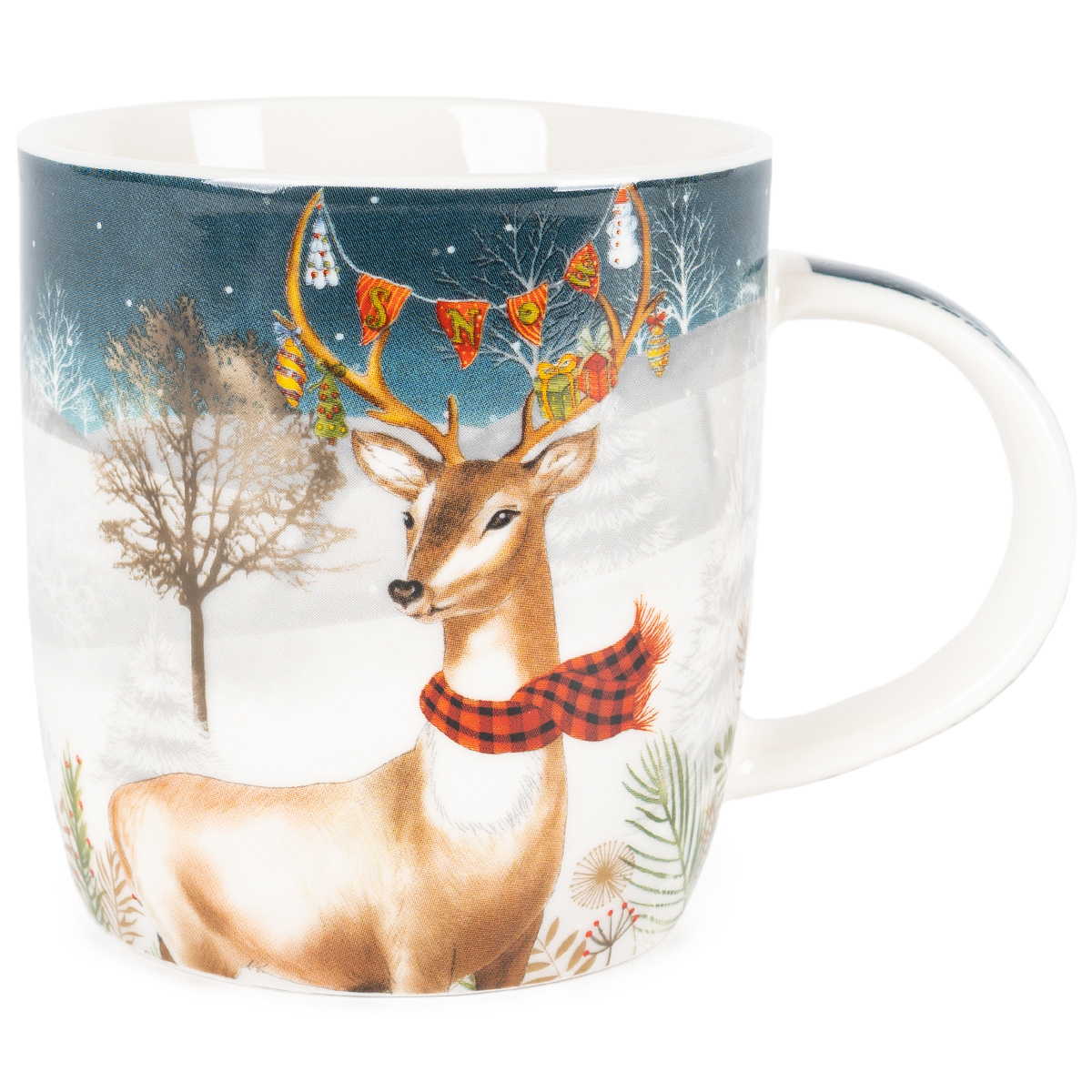 Porcelánový hrnček Xmas Reindeer