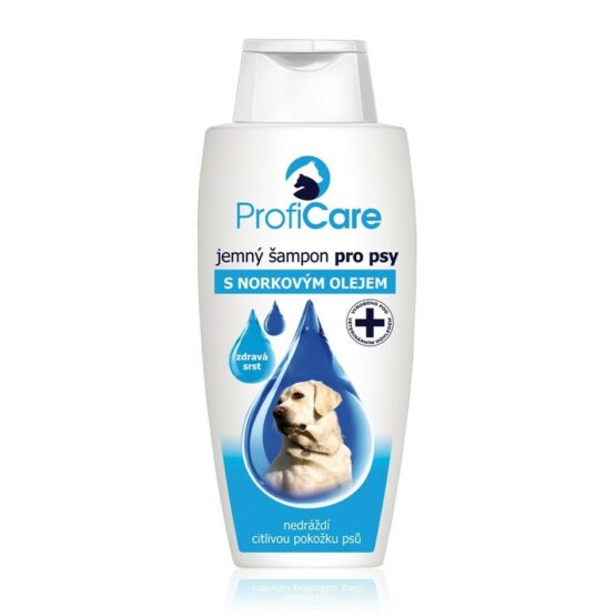 Proficare Jemný šampón pre psov s norkovým olejom