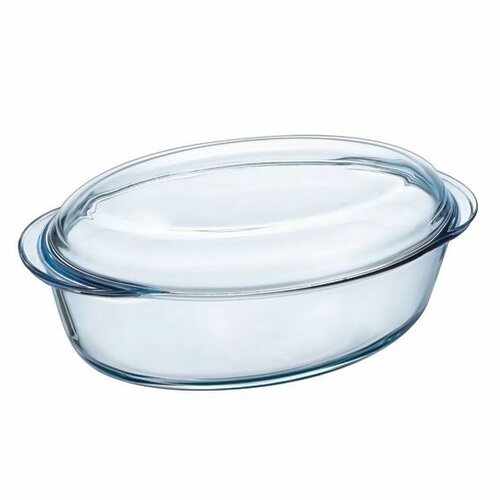 Pyrex Sklenená zapekacia misa s vekom