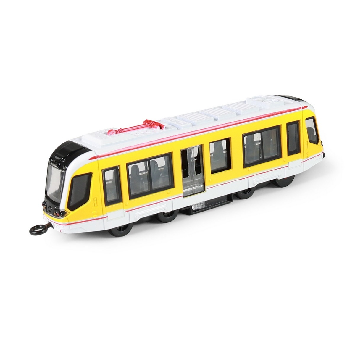 Rappa Kovová električka žltá