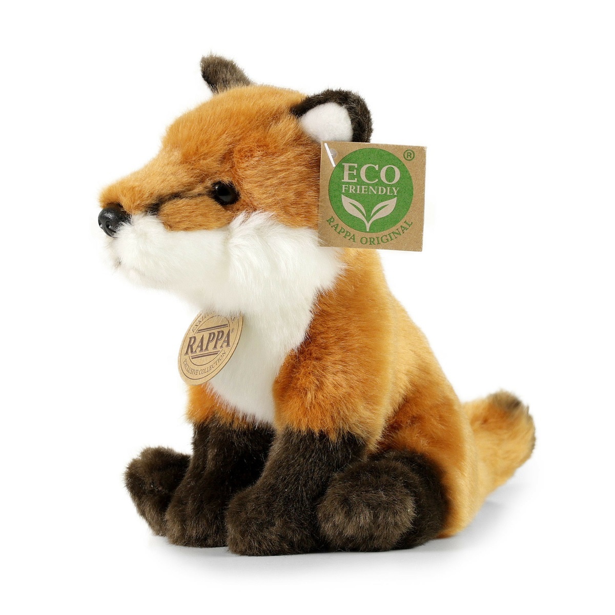Eco-Friendly Rappa liška sedící 18 cm