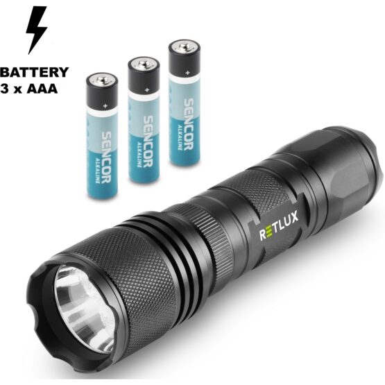 Retlux RPL 110 Ručné LED svietidlo na AAA batérie​