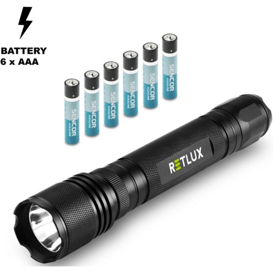 Retlux RPL 112 Ručné LED svietidlo na AA batérie
