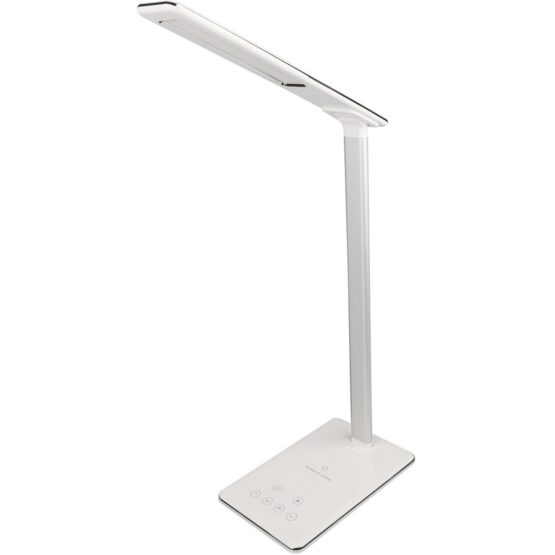 Retlux RTL 198 Stolná LED lampa s Qi dobíjaním biela