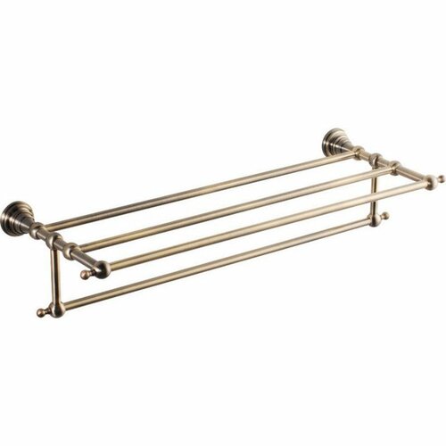 SAPHO 1318-14 Diamond polica na uteráky s držadlom 60 cm