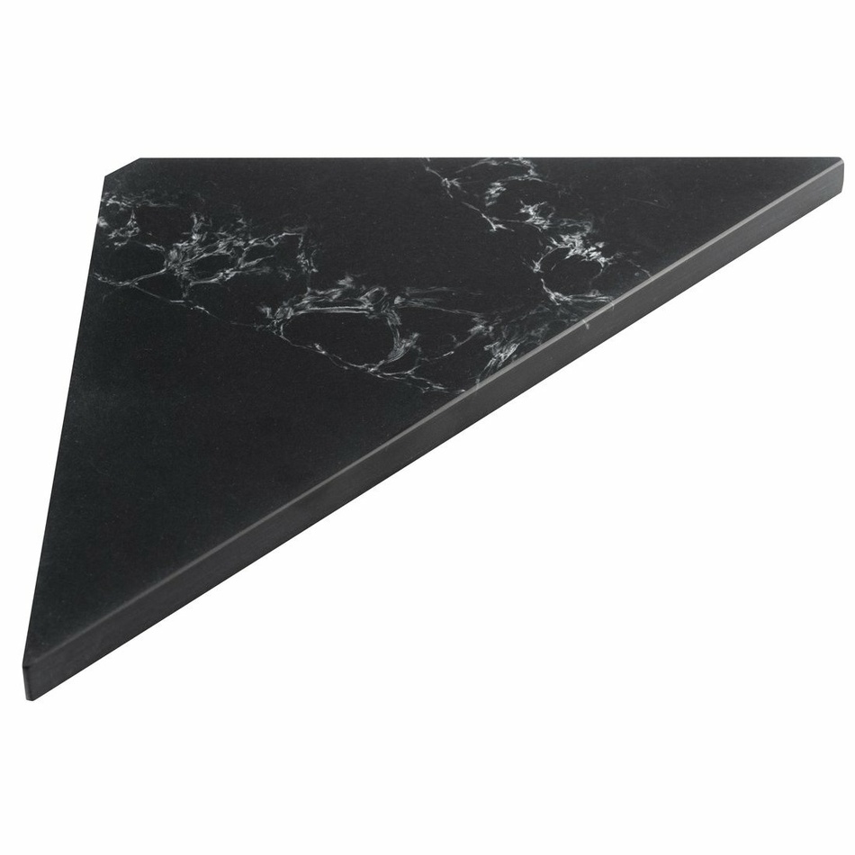 SAPHO AE200-0598 Abeline rohová polica rockstone 20 x 20 cm