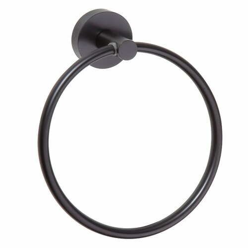 SAPHO XB402 X-Round Black držiak na uterákykruhový